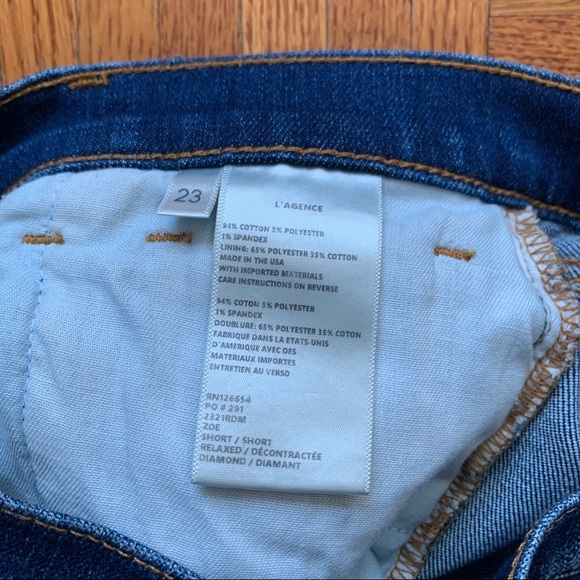 L’Agence Zoe Denim Shorts - Picture 7 of 7